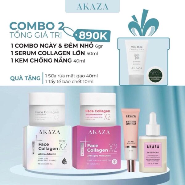 COMBO 2 TOÀN DIỆN (Serum lớn + Face nhỏ)