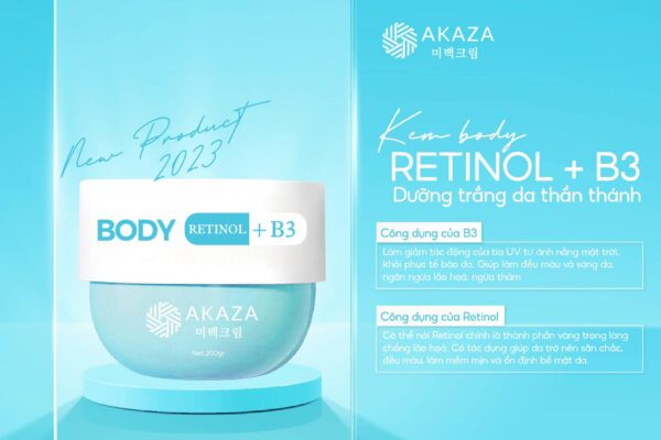 Body dưỡng trắng da Retinol - Image 2