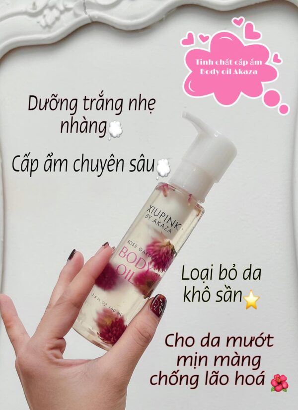 Body Oil Rose Graden dưỡng da (Làm trắng - Cấp ẩm) - Image 3